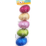 10ct 2.5 inches Easter Eggs ; Iridescent Asst