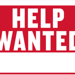 Bazic Bazic Sign 12" x 16" -  Help Wanted