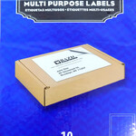 Bazic 8.5" X 11" Full Sheet White Multipurpose Labels