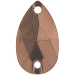 Metallic Sew-On Stones 10.5 x 18 mm Drop (50 Pieces) Copper