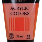 Paint Acrylic tube 75ml - Cadmium Orange Hue