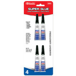 Bazic Super Glue 0.10oz (4/Pack)