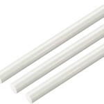 Fiberglass Rod 16 Feet White 1/4 inches