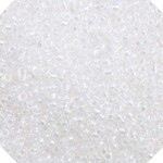 Seedbead (13gm ) Iris Crystal 10/0 Transparent