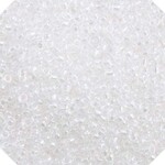 Seedbead (13gm ) Iris Crystal 10/0 Transparent