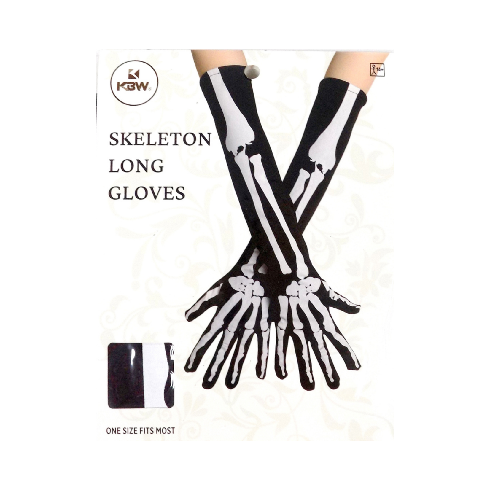Skeleton Long Gloves