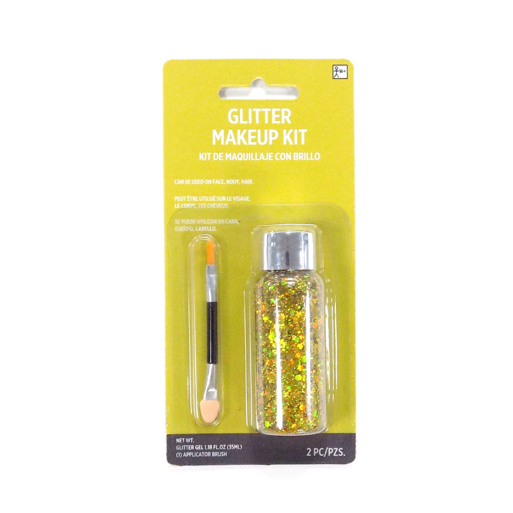 Glitter Make up Kit Gold