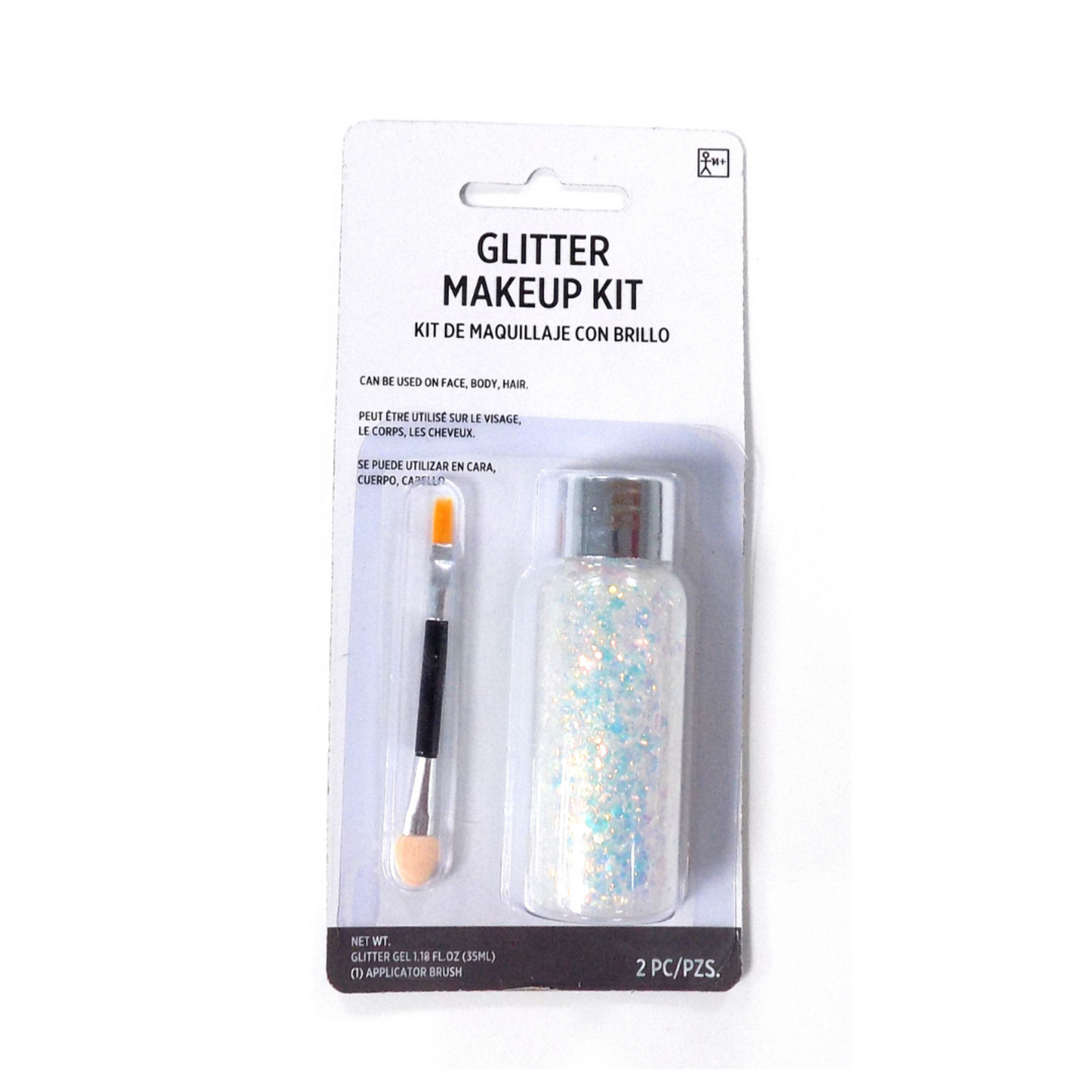 Glitter Make up Kit White