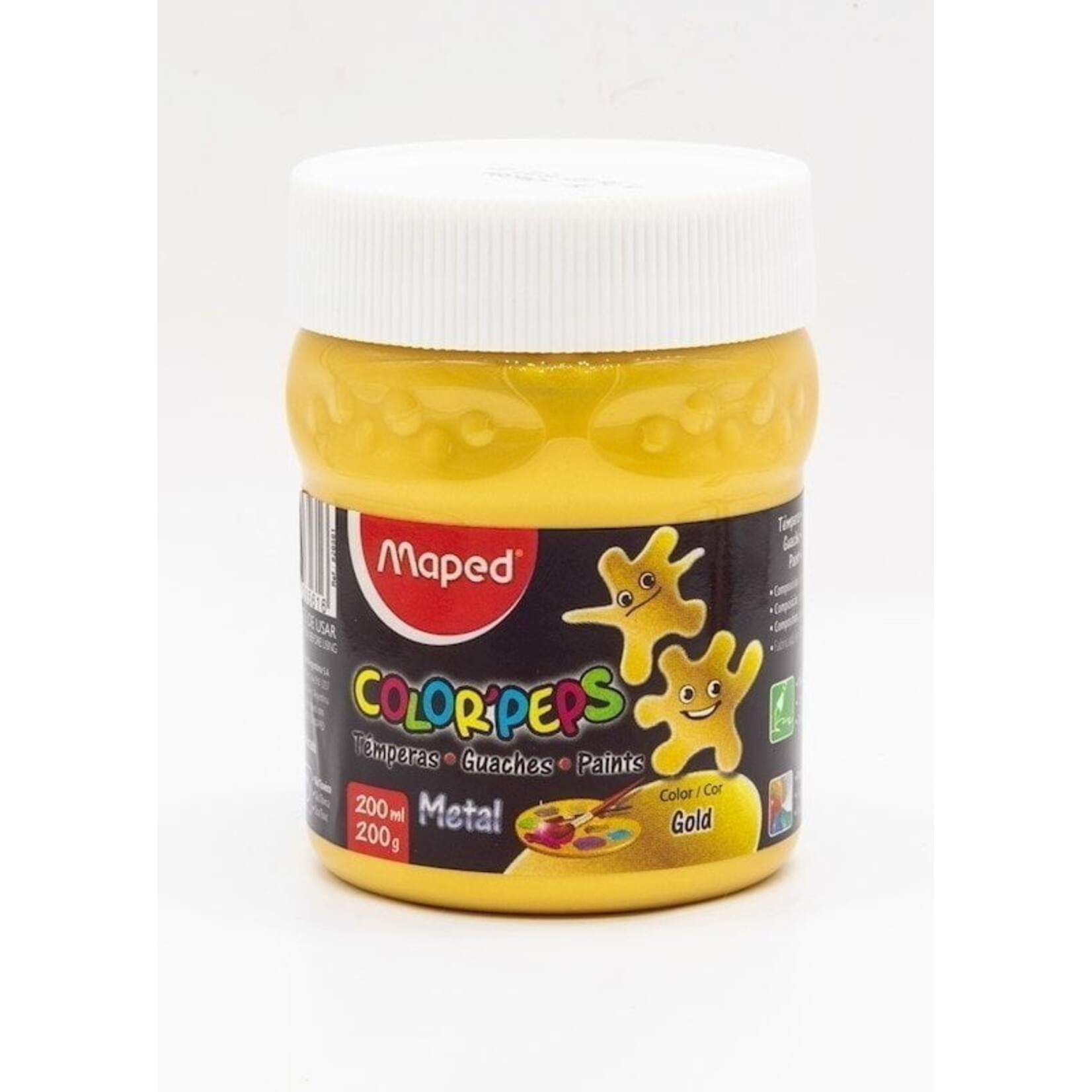 Maped Maped Paint Pot Color'Peps 200ml -  Gold