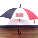Flag Umbrella - J Handle Long - Trinidad
