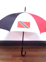 Flag Umbrella - J Handle Long - Trinidad