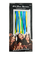 Foil Fringe Door Curtain - Rainbow