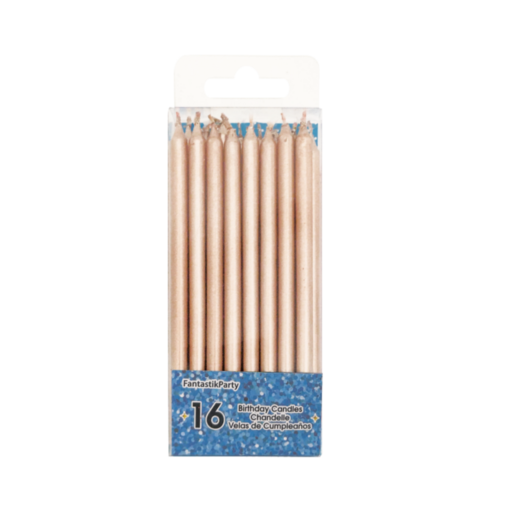 16Pcs Birthday Candles Rose Gold