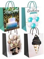 Deluxe LGE Hot-Stamp Bag - Birthday Asst
