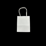 Kraft Tote Bag (5.25x4.25x2.25) inches White