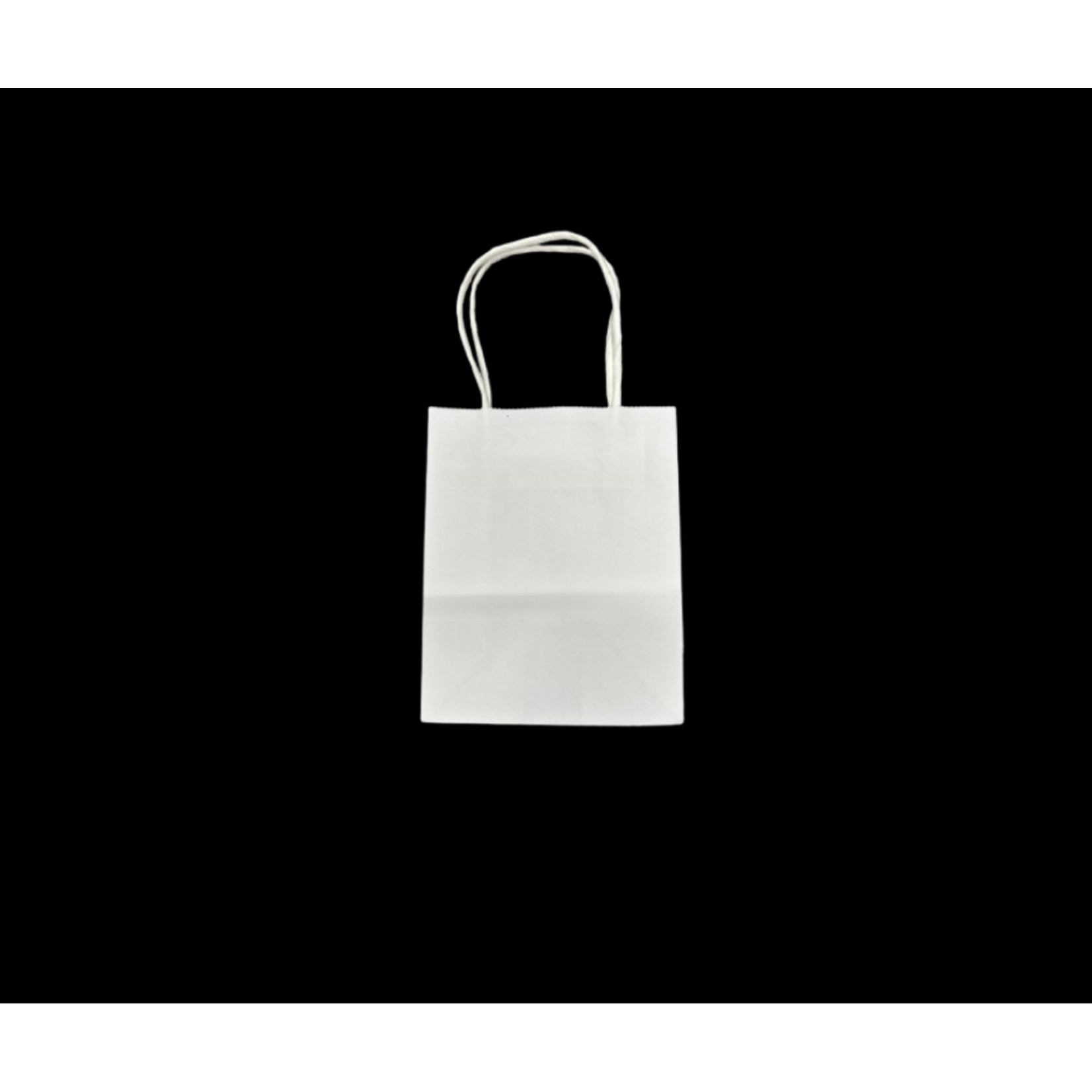 Kraft Tote Bag (5.25x4.25x2.25) inches White