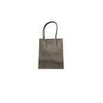 Kraft Tote Bag (5.25x4.25x2.25) inches Black