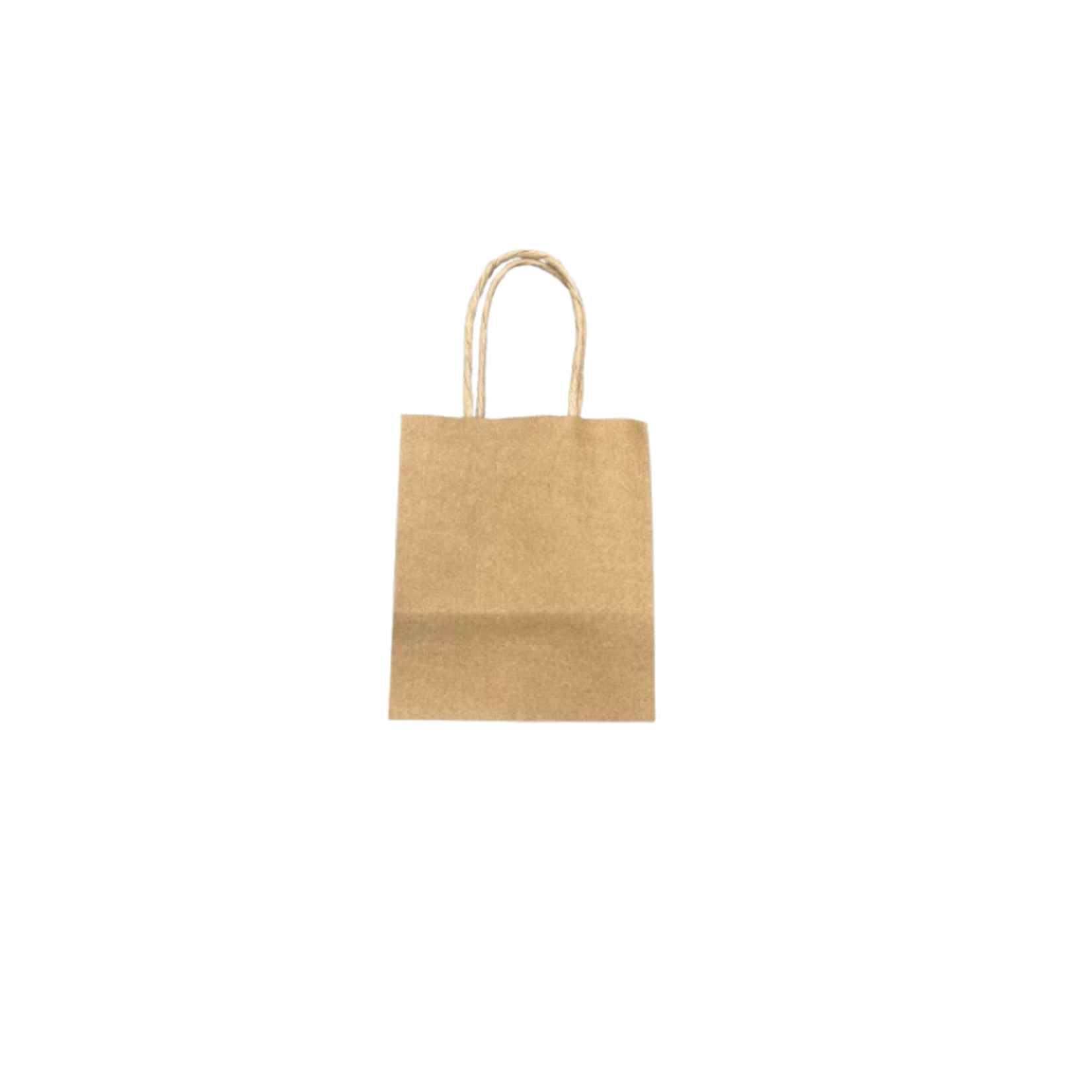 Kraft Tote Bag (5.25x4.25x2.25) inches Natural
