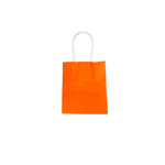 Kraft Tote Bag (5.25x4.25x2.25) inches Orange