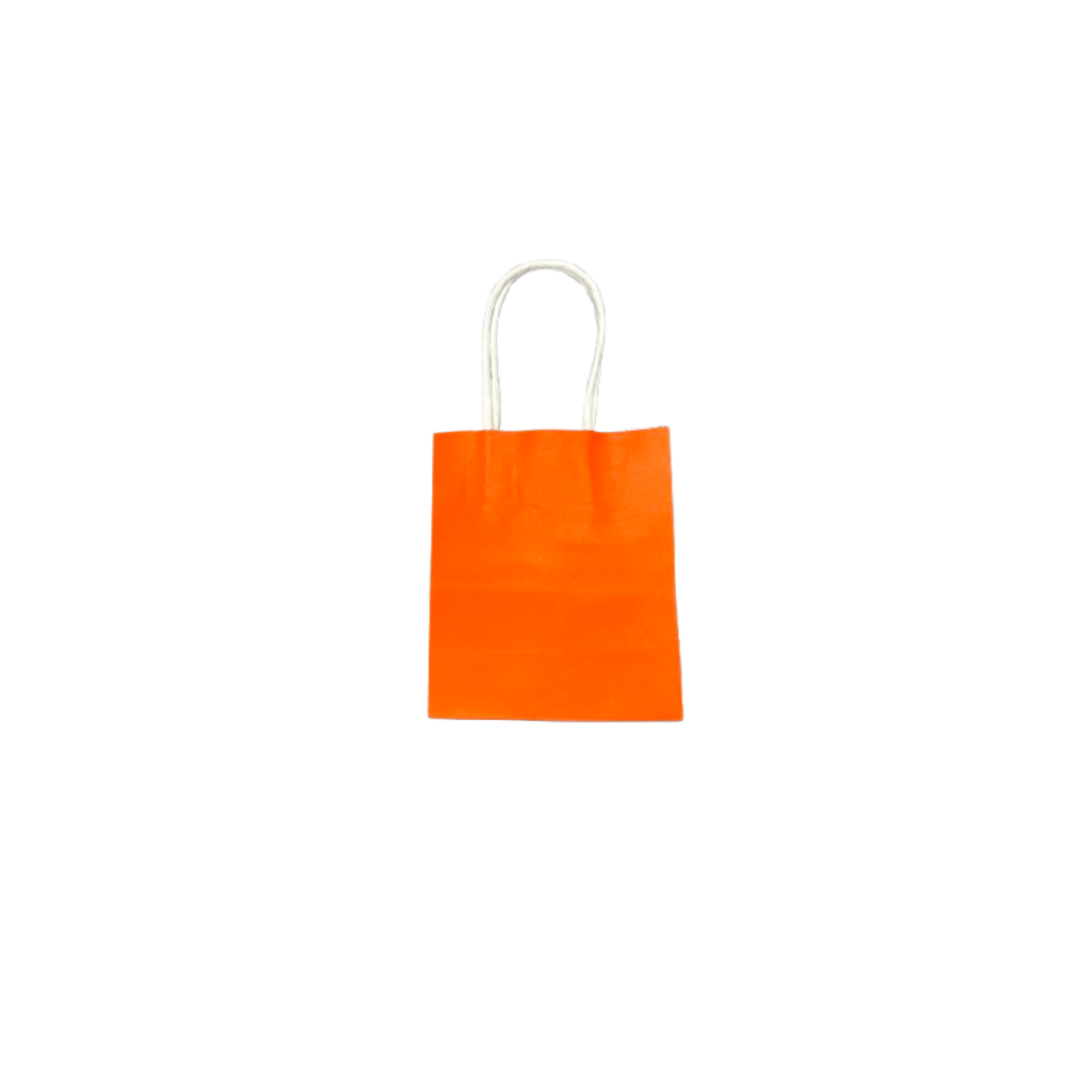 Kraft Tote Bag (5.25x4.25x2.25) inches Orange