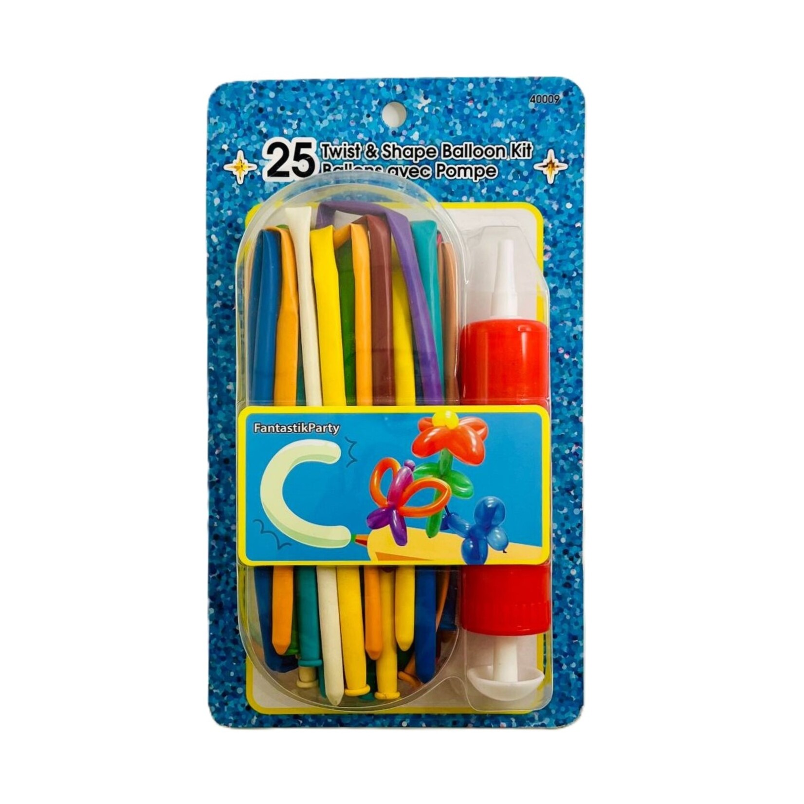 Modelling Balloons & Pump Kit Assorted Colours