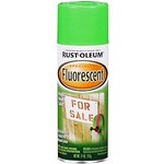 Rustoleum Fluorescent Spray Paint 11oz Green