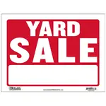Bazic 'Yard Sale' 12" X 16" Sign
