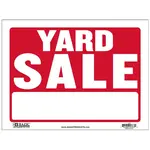 Bazic 'Yard Sale' 12" X 16" Sign