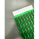ID Wristbands Bands Tyvek (Paper) 3/4 Inch Staff Green