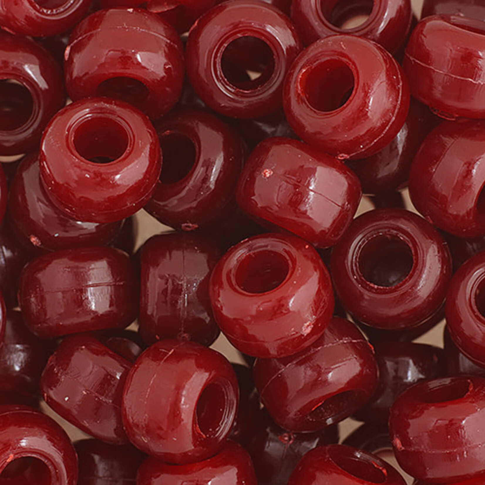 Crowbeads 9mm (1000pcs) Burgundy