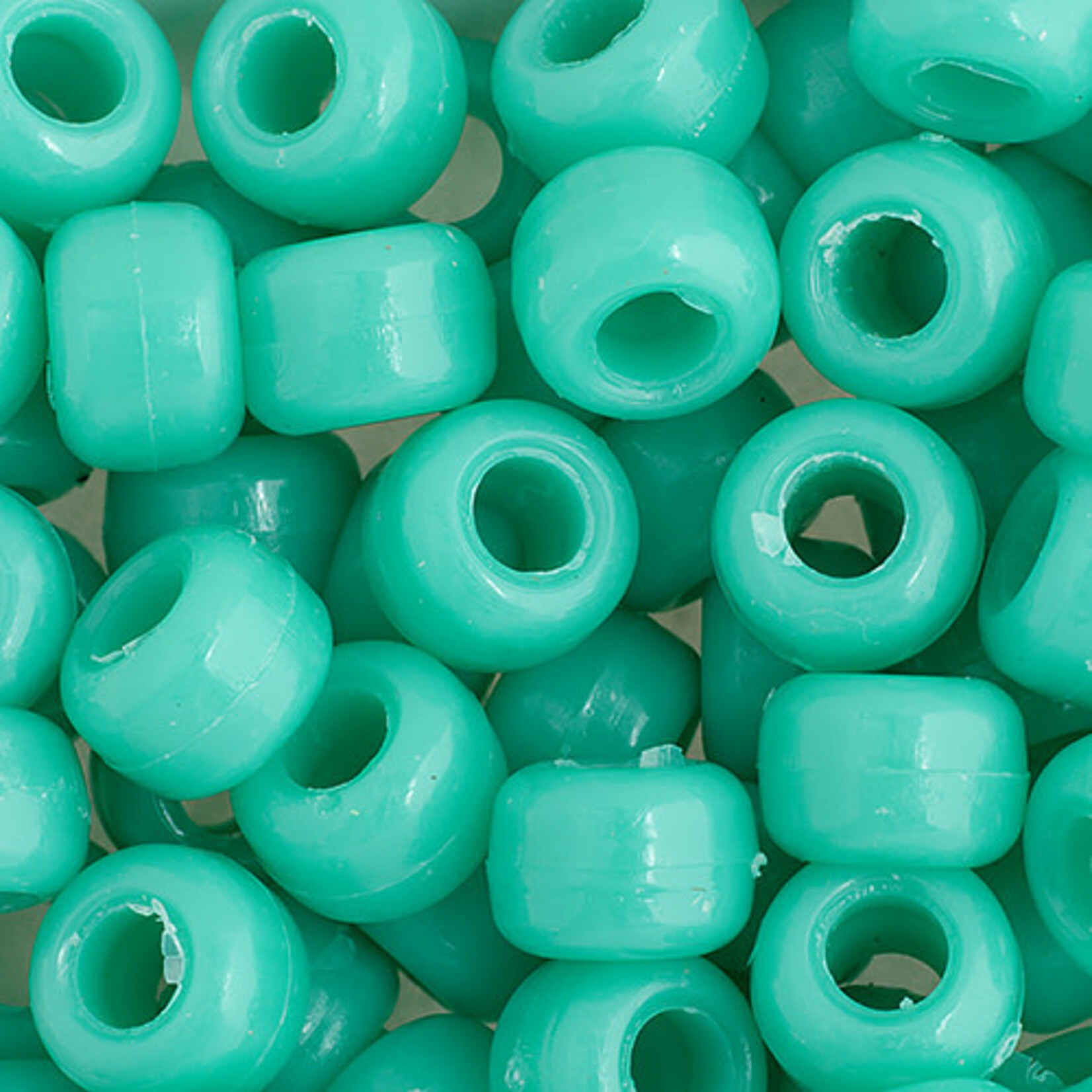 Crowbeads 9mm (60pcs)  Light Turquoise