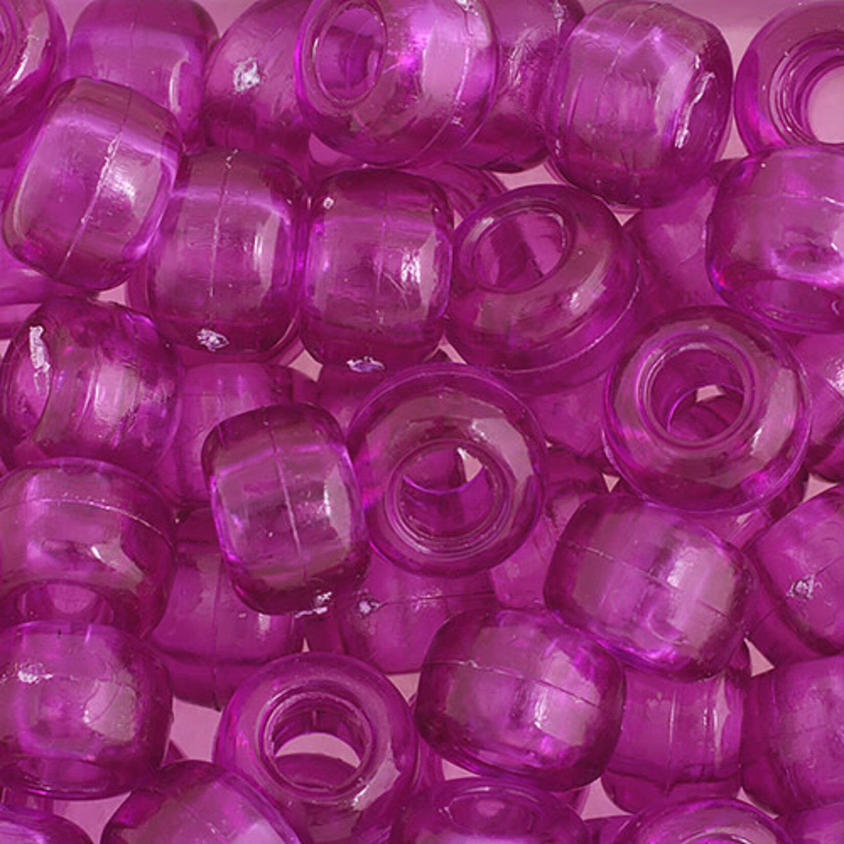 Crowbeads 9mm (1000pcs)  Dark Amethyst