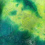 Lime Green Glitter Spandex (D)