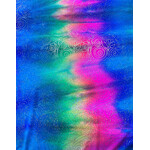 Multi Neon Glitter Spandex (A)