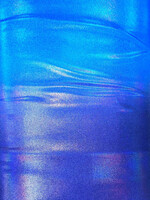 Nylon Spandex Hologram Foil Print 58/60" X 280G/Y - Ocean Blue/Navy