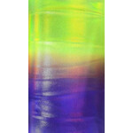 Nylon Spandex Hologram Foil Print 58/60" X 280G/Y - Neon Green/Purple