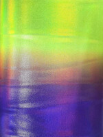 Nylon Spandex Hologram Foil Print 58/60" X 280G/Y - Neon Green/Purple