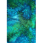 Green Pattern Ombre Holographic Spandex #6