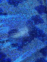 Royal Blue Pattern Ombre Holographic Spandex #5