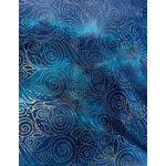 Ocean Blue Glitter Spandex (F)