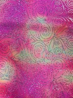 Hot Pink Glitter Spandex (C)
