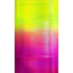 Nylon Spandex Hologram Foil Print 58/60" X 280G/Y - Pink/Yellow