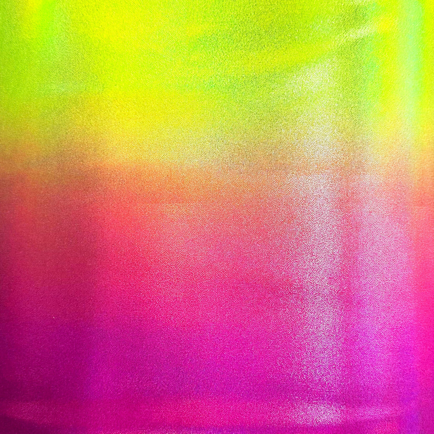 Nylon Spandex Hologram Foil Print 58/60" X 280G/Y - Pink/Yellow