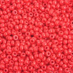 Czech Seedbeads 8/0 Opaque Medium Red (500g)