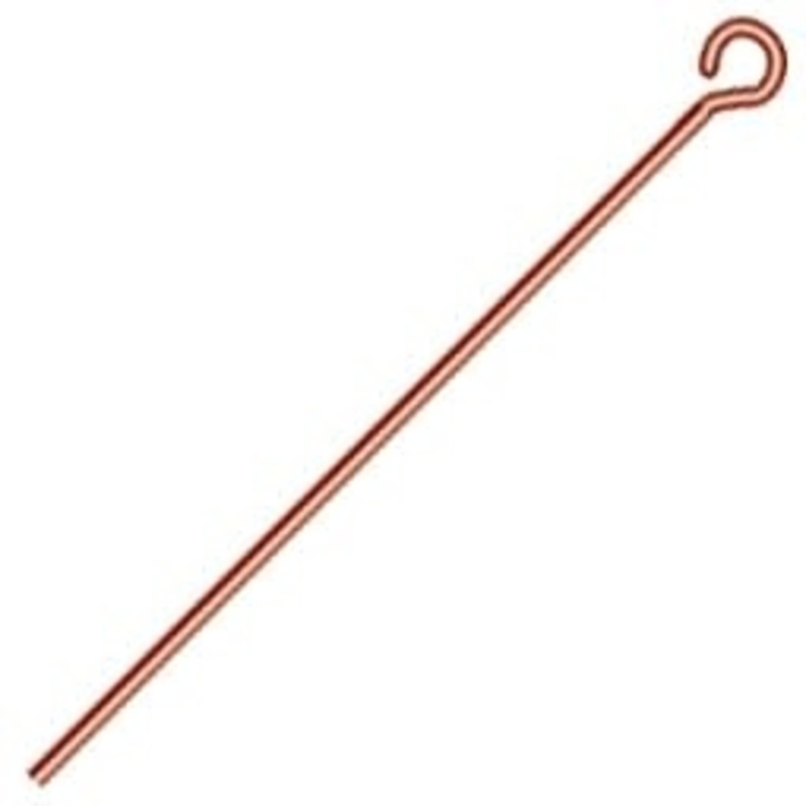 Eye Pins (500pcs) Antique Copper 1 Inch 24ga(.020)