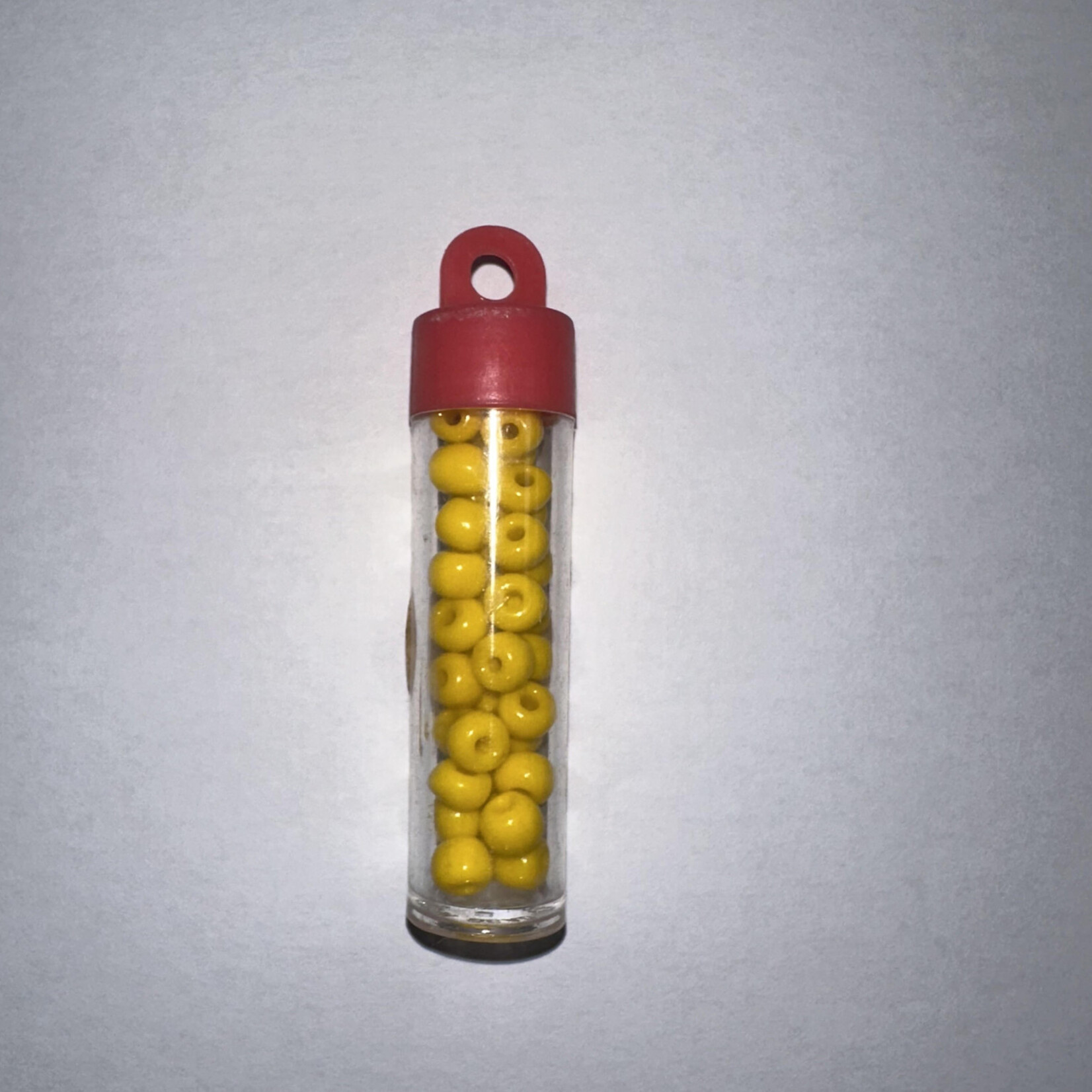 JB Vial Small OPAQUE  LEMON YELLOW  4/0
