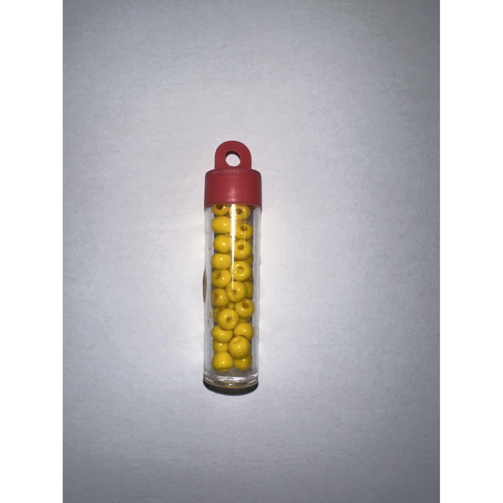 JB Vial Small OPAQUE  LEMON YELLOW  4/0