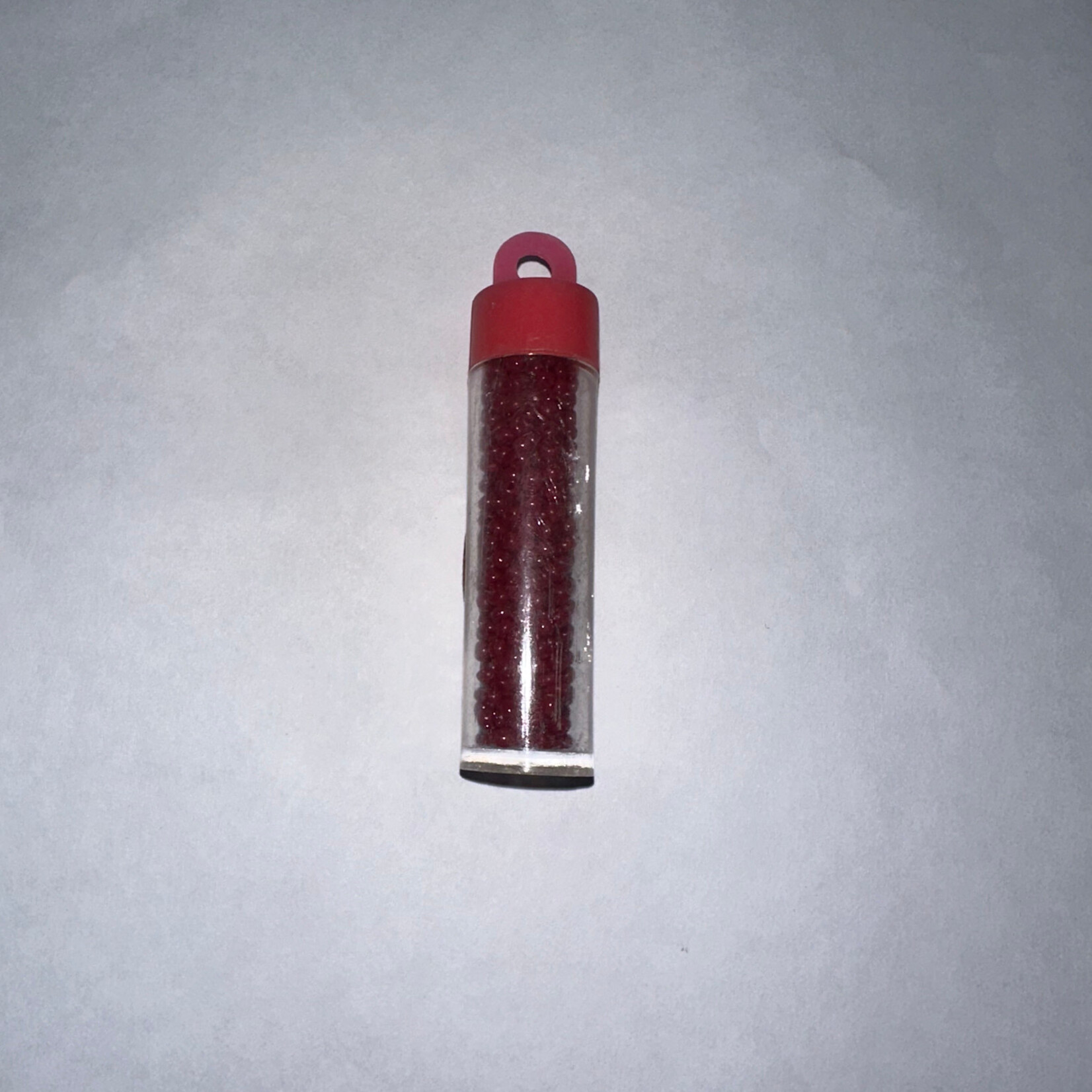 JB Vial Small OPAQUE  DARK RED 10/0