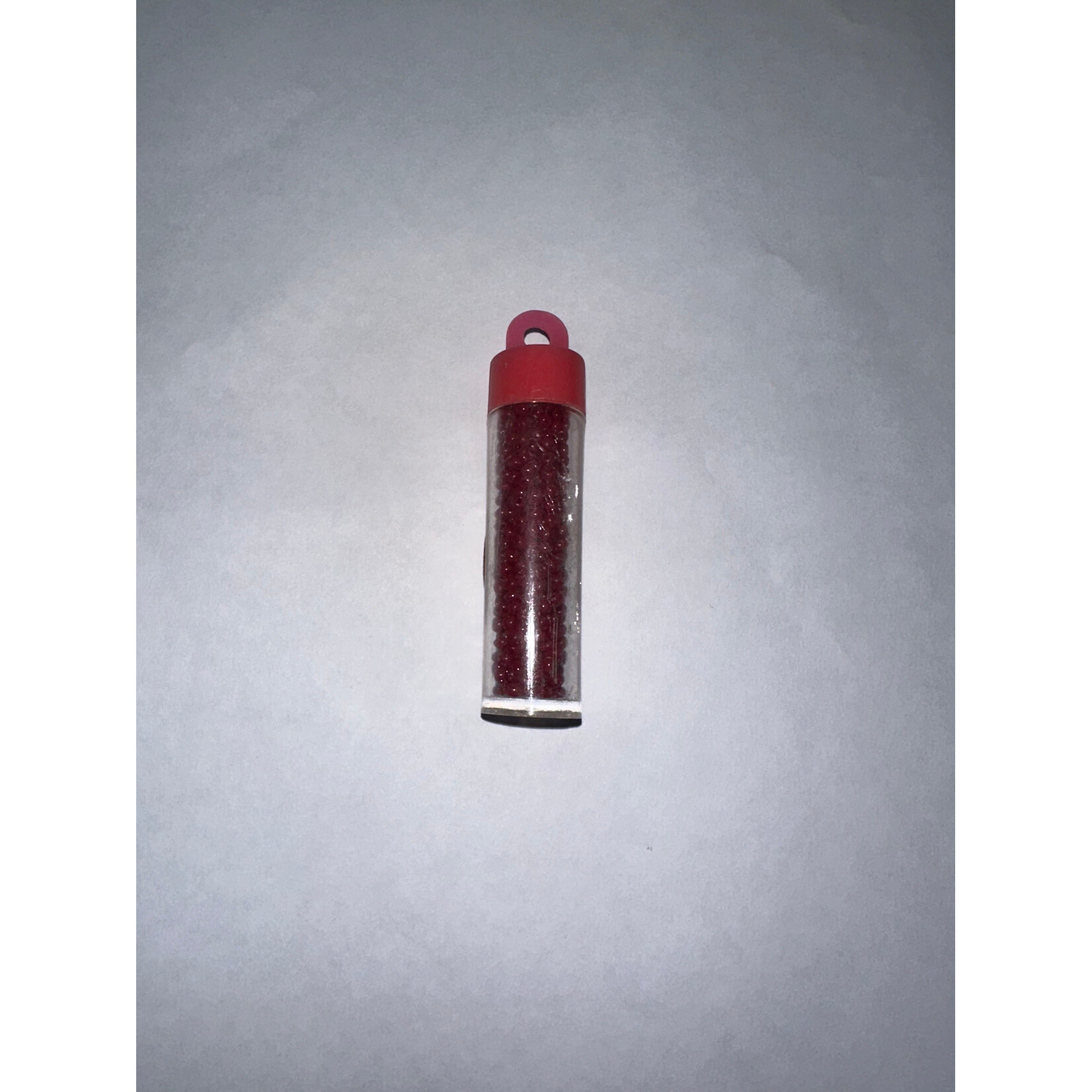 JB Vial Small OPAQUE  DARK RED 10/0