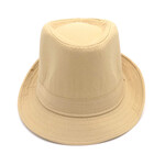 Adult Fedora Hat - Khaki